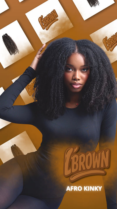 L'Brown (Afro Kinky)